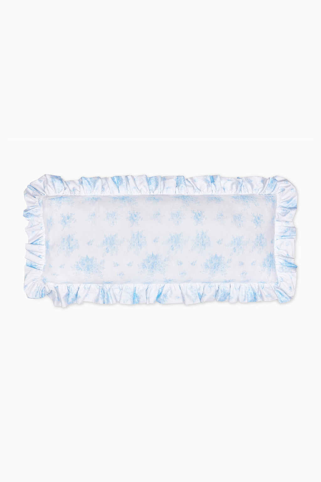 Ruffled Lumbar Pillow